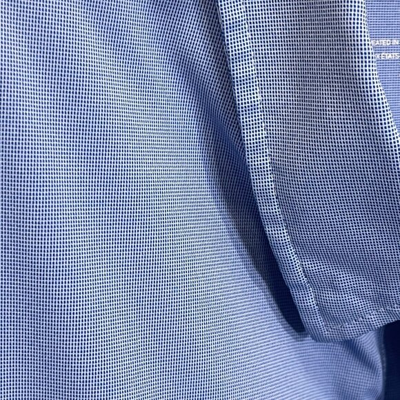 RHONE Blue Casual Button Down Shirt - Picture 4 of 6